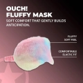 Opaska na oczy (mask) Fluffy Mask – puszysta, elastyczna, z miękkiego pluszu