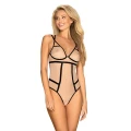 Body OBSESSIVE S/M, Złote Detale, Regulowane Ramiączka, Klasyczny styl