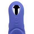 Wibracyjny Pierścień Erekcyjny Loveline z Stymulacją Łechtaczki, Niebieski