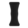 Masturbator No.23 Stroker, żebrowany, elastyczny TPE, czarny