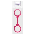 Kajdanki TPR Toyz4Lovers - Elastyczne, różowe, długość 25 cm