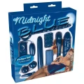 Zestaw zabawek seksualnych „Midnight Blue Set” – 9 elementów, TPE, rozmiar 6-23 cm