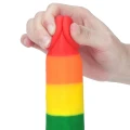 Dildo Prider 7.5'' | Platynowy silikon | Hipoalergiczny | Przyssawka