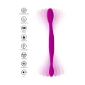Dildo podwójny TOYJOY Infinity, silikonowy, wibracje 3 prędkości, 37 cm