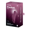 Stymulator łechtaczki Satisfyer Pocket Pro 1: Silikon, Wodoszczelny, 11 fal ciśnienia