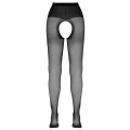 Rajstopy Crotchless COTTELLI LINGERIE, 20 DEN, czarne, eleganckie i komfortowe