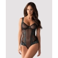 Body Amanta L/XL, regulowane ramiączka, miseczki na fiszbinach, koronka