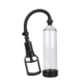 Pompa do penisa MENZSTUFF z ergonomicznym uchwytem, TPE/ABS, 22 cm długości
