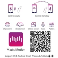 Stymulator łechtaczki - Magic Motion Candy, silikonowy, wodoodporny, Bluetooth 4.0