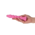 Dildo analny Gaio, 13 cm, różowy, kulkowy, przyssawka, wodoodporny
