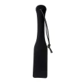 Pejcz do zabaw - BLAZE PADDLE BLACK, Neopren/PU, z funkcją wibracji