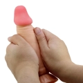 Dildo BAILE - 7,6'' z materiału TPR, z przyssawką, realistyczny kształt