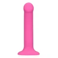 Dildo Loveline - Średni, Wibrujący, Silikonowy, 18,1 cm długości