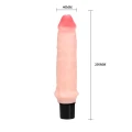 Dildo BAILE - Rzeczywisty Długopisa, Wibracje Multispeed, 20 cm, Kolor Cielisty