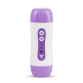 Masturbator Velvet Rhythm – 2w1, 10 trybów wibracji, komunikaty głosowe