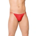 Stringi męskie SOFTLINE COLLECTION 4420 - czerwone, komfortowe, zmysłowy styl