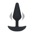 Wibrujący korek analny średni - Silikonowy, wodoodporny, hipoalergiczny