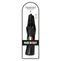 Dildo Fisting Mania Black - Ergonomiczny, 28 cm, 7 cm średnicy, wodoodporny