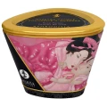 Świeca do masażu Shunga Aphrodisia, różany zapach, naturalne składniki, 170 ml
