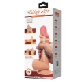 Dildo BAILE - 7,6'' z materiału TPR, z przyssawką, realistyczny kształt