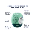 Jajko masturbacyjne Satisfyer EGGCITED, Hydro-Active TPE, wodoodporne