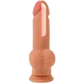 Dildo - INFERNO HIDDEN DESIRE, 19 cm, płynny silikon, z realistycznym wykończeniem