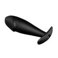 Korek analny PRETTY LOVE - silikonowy, 12 funkcji wibracji, wodoodporny