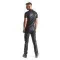 Koszula militarna Slim-Fit REGNES FETISH PLANET, wetlook, czarna, rozmiar L