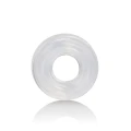 Pierścień erekcyjny, Premium, silikonowy, rozciągliwy, średni, przezroczysty