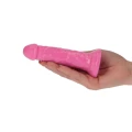Dildo Poldo - różowe, realistyczne, wodoodporne, 11,5 cm, z przyssawką