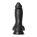 Dildo wibrujące Dinozaur - silikon, 22 cm, przyssawka, wodoodporne IPX7