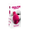 Wibrator oralny Oral Fun (You2Toys) – silikonowe usta, wirujący język, 8 trybów