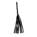 Flogger skórzany PU, długość 43 cm, z drewna i metalu, elegancki i trwały