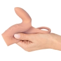 Nakładka masturbacyjna Realistixxx Real Sleeve Clit S, silikon, USB, 10 trybów
