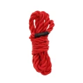 Lina do bondage TABOOM 1,5 m 7 mm, Polypropylen, Czerwony, Przyjazna dla skóry