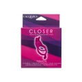Pierścień intymny Closer Rechargeable - zasilany, wodoodporny, 10 trybów wibracji, 3,8 cm