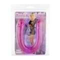 Dildo podwójne, Twinhead, wodoodporne, elastyczne, 34cm, Phthalate Free PVC