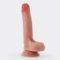 Dildo Crushious Inviktus 19 cm, płynny silikon, przyssawka, wodoodporny