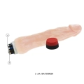 Wibrator dildo BAILE Rockin Dong – TPR/ABS, 21,5 cm, wodoodporny z regulacją prędkości