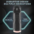 Masturbator LUXURY 04, 9 poziomów wibracji, wodoodporny IPX6, ładowanie USB Type-C