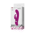 Wibrator silikonowy PRETTY LOVE FREDA, 30 funkcji, przyjazny dla ciała, 18,9 cm