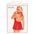 Babydoll koronka Kissable, czerwona, L/XL, 95% poliester, 5% elastan