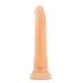 Dildo AU NATUREL MR. SLIM, TPE, 4,3 cm, realistyczna faktura, przyssawka