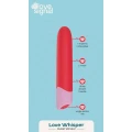 Wibrator bullet Dreamtoys Love Signal – silikon/ABS, 3 poziomy, IPX6