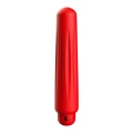 Wibrator pociskowy Delia - ABS, 10 prędkości, wodooporny, czerwony