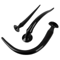 Korek analny – Super Long Flexible Butt Plug Set, PVC, 3 rozmiary (33,5-49 cm)