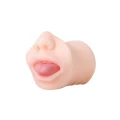 Stroker do ust z realistycznym językiem TPE, łatwy w czyszczeniu, 16,5 cm