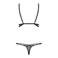 Body koronkowe OBSESSIVE Mixty L/XL, regulowane ramiączka, ozdobne paseczki