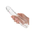 Przedłużacz intymny Performance Maxx - przezroczysty, 22.75 cm długości, wodoodporny