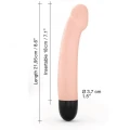 Wibrator realistyczny Dorcel Real Vibration 21,95 cm, 10 trybów, silikon medyczny
